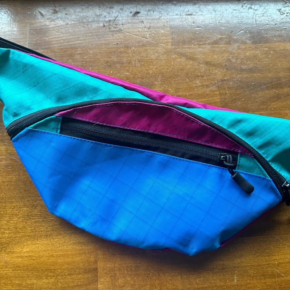 Blue Alpha Fanny Pack
